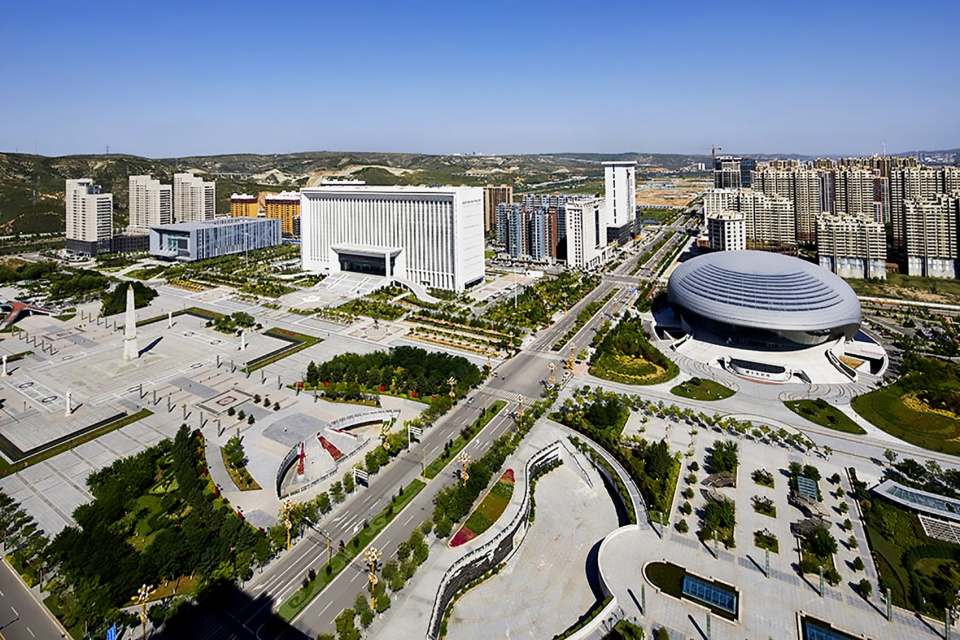 shenmu art center china by institute of architectural design and research chinese academy of sciences