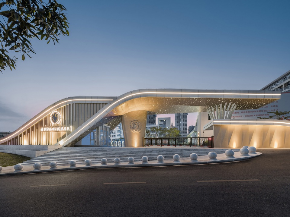 The spatial transformation of Shenzhen Guangming Phoenix School China by Tongji Architects Co Ltd Shenzhen