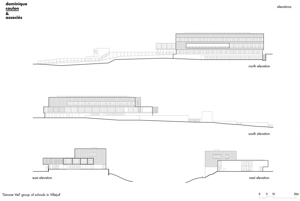 simone veil group of schools in villejuif by dominique coulon associes