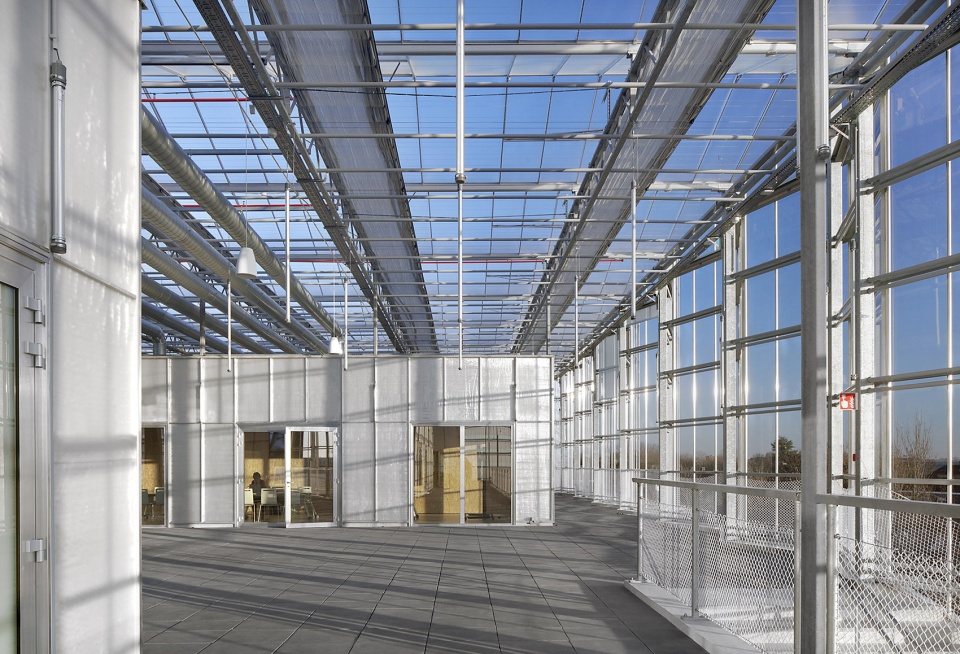 Rooftop Greenhouse Agrotopia van Bergen Kolpa Architects META architectuurbureau