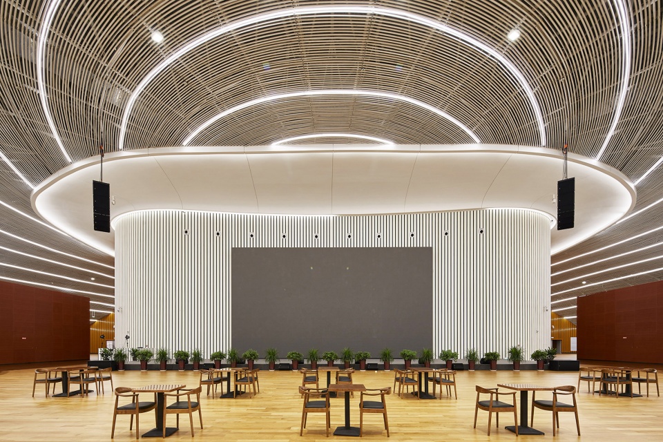 shenmu art center china by institute of architectural design and research chinese academy of sciences