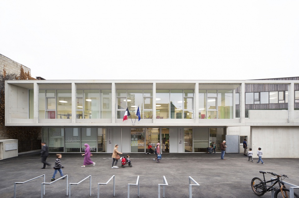 simone veil group of schools in villejuif by dominique coulon associes 1