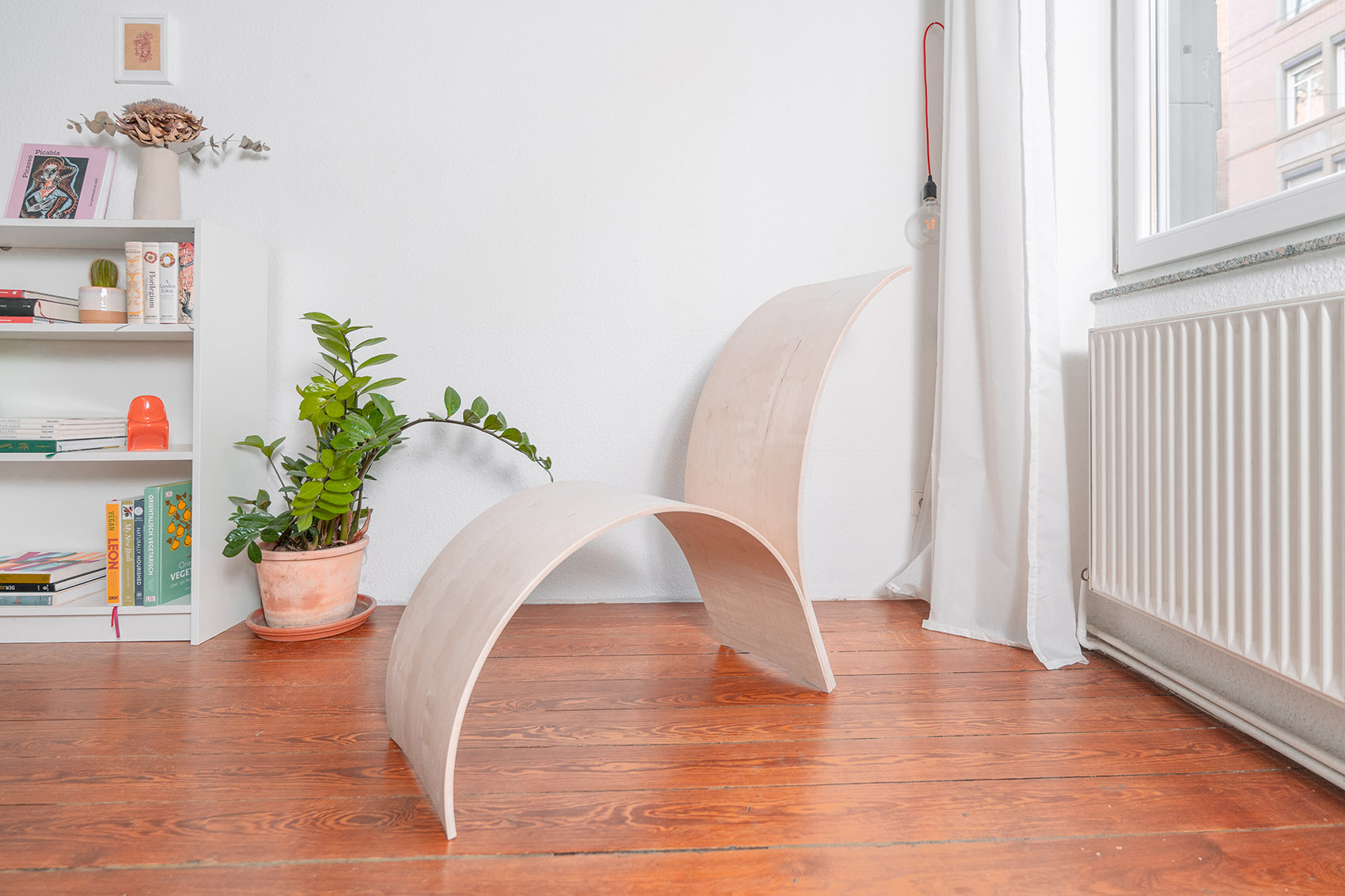 HygroShape SelfShaping Wood Furniture by University of Stuttgart 谷德设计网