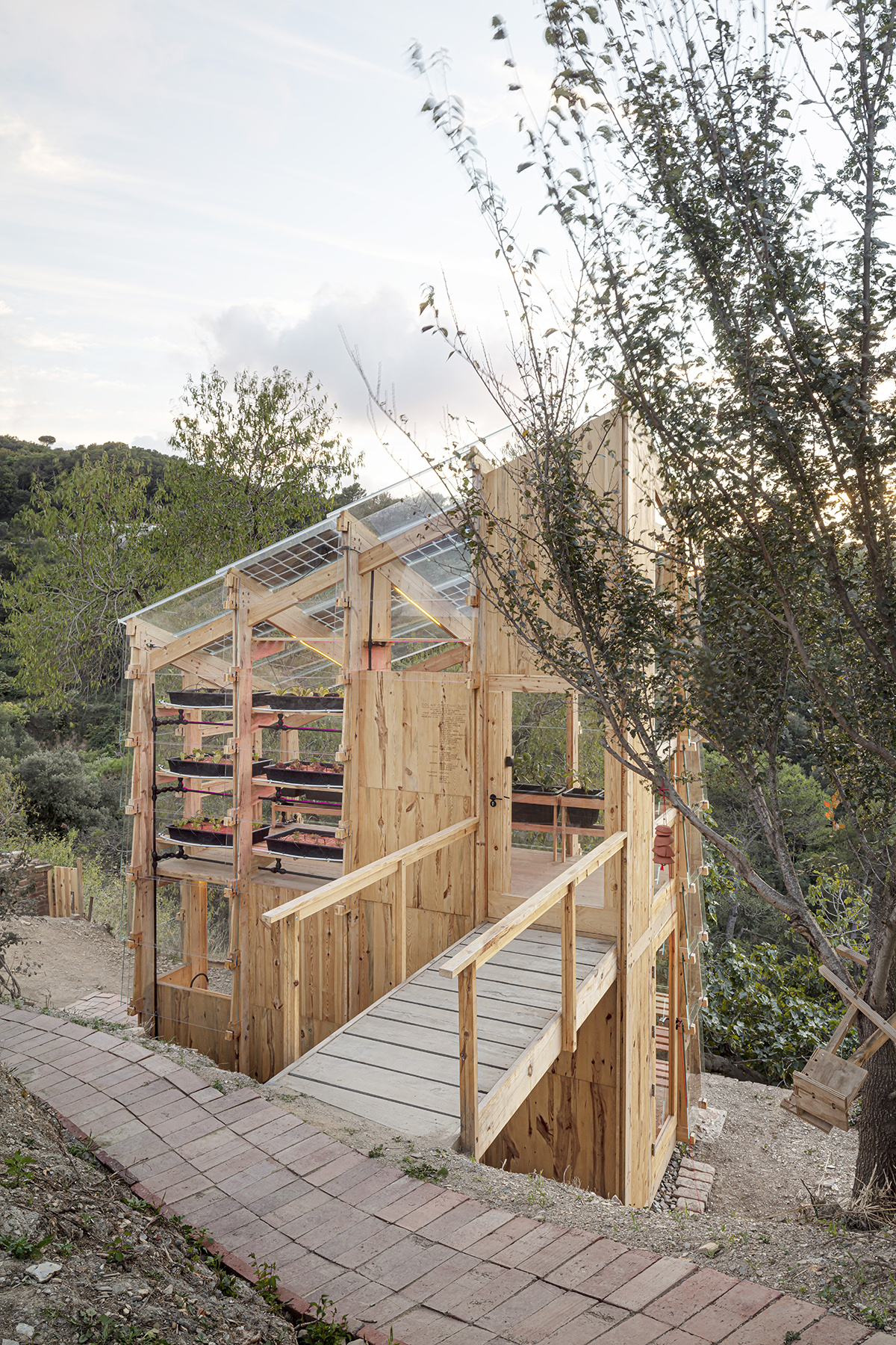 solar greenhouse by iaac