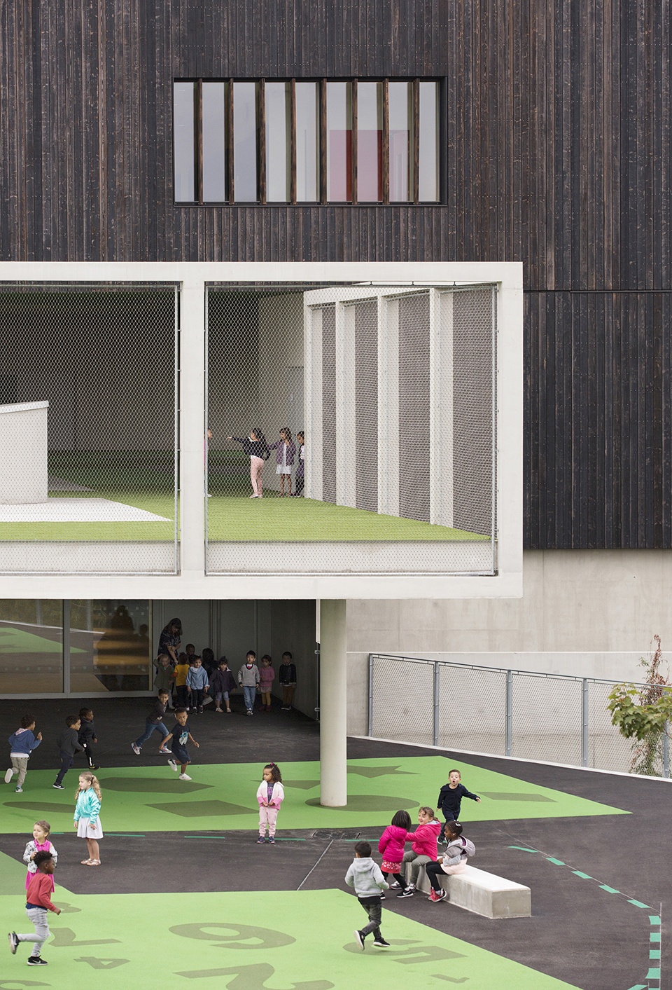 simone veil group of schools in villejuif by dominique coulon associes