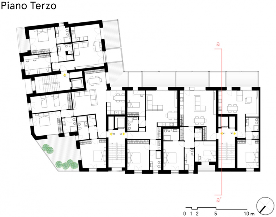 the house on stilts by studio architetti