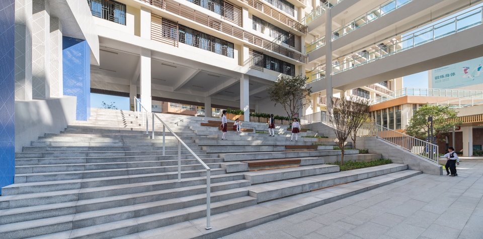 The spatial transformation of Shenzhen Guangming Phoenix School China by Tongji Architects Co Ltd Shenzhen