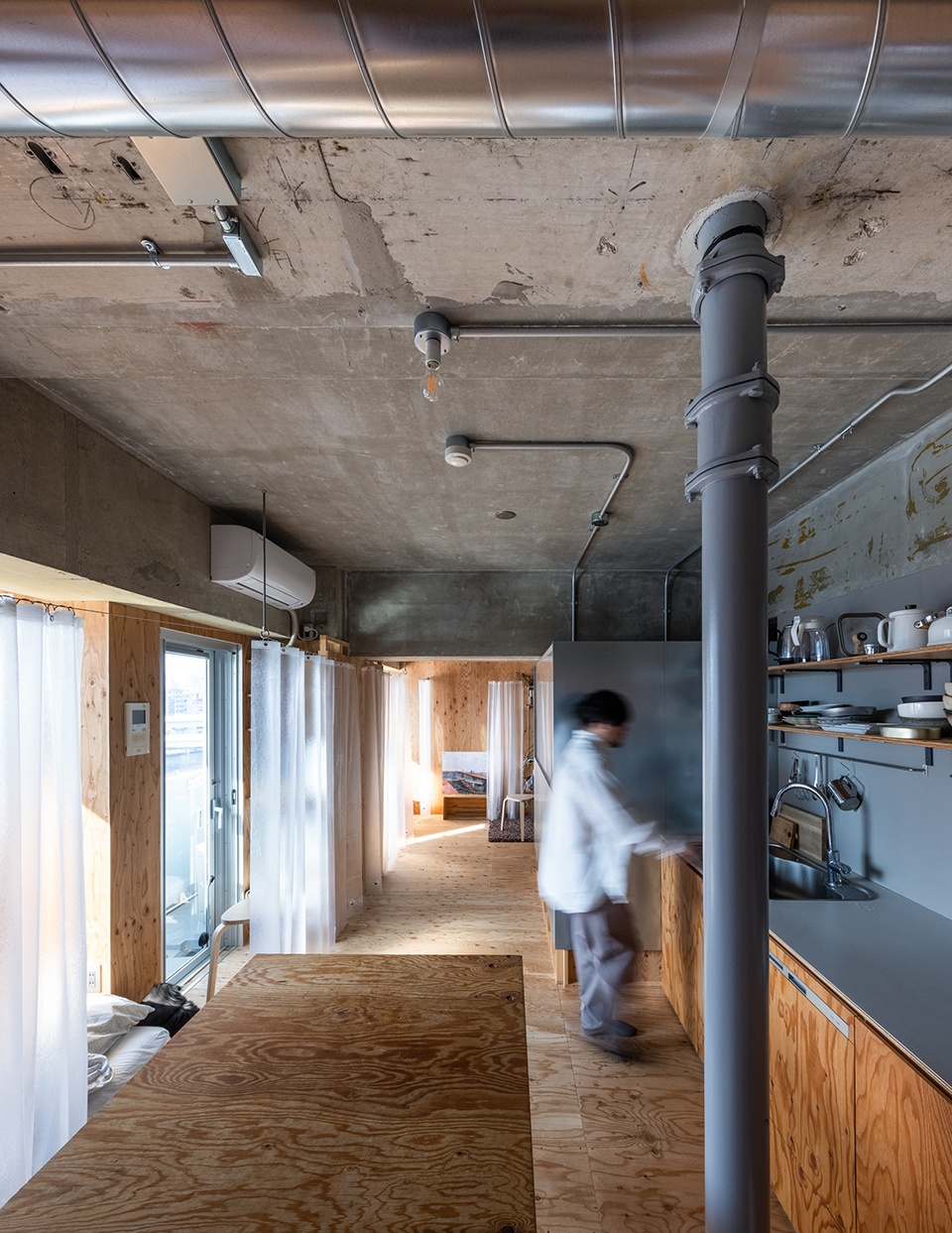 csteel apartment by yutarou ohta