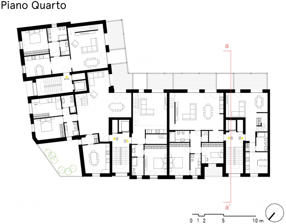 the house on stilts by studio architetti