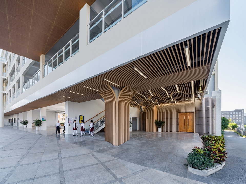 The spatial transformation of Shenzhen Guangming Phoenix School China by Tongji Architects Co Ltd Shenzhen