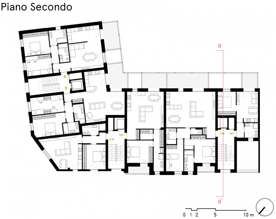 the house on stilts by studio architetti