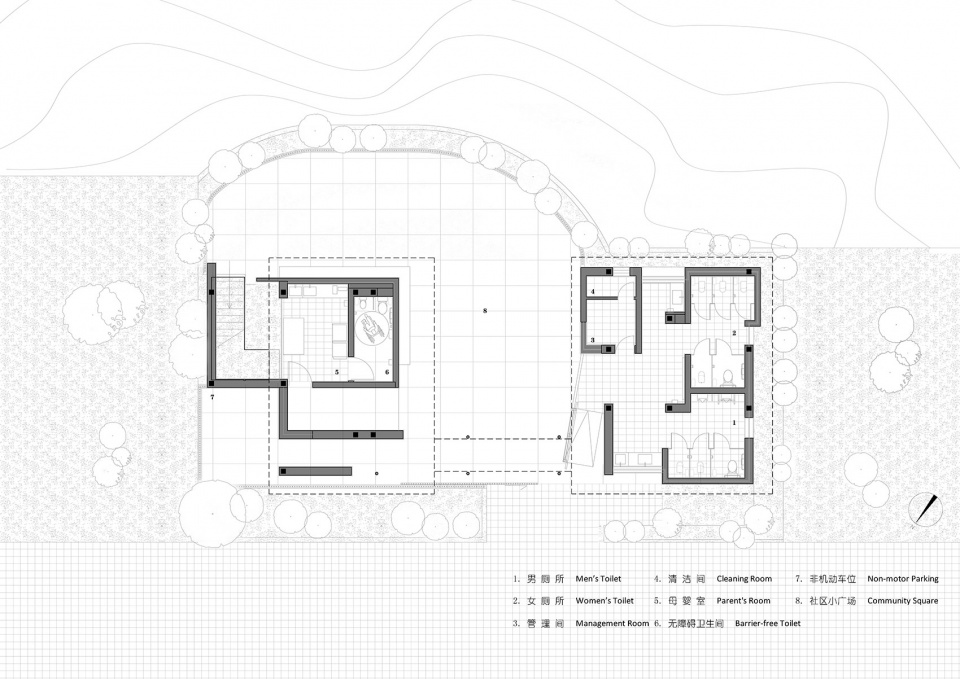 public health service facilities in jichang plot jiading district shanghai by mur mur lab
