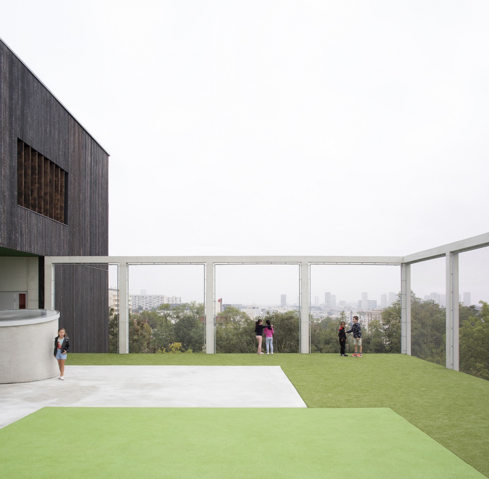 simone veil group of schools in villejuif by dominique coulon associes
