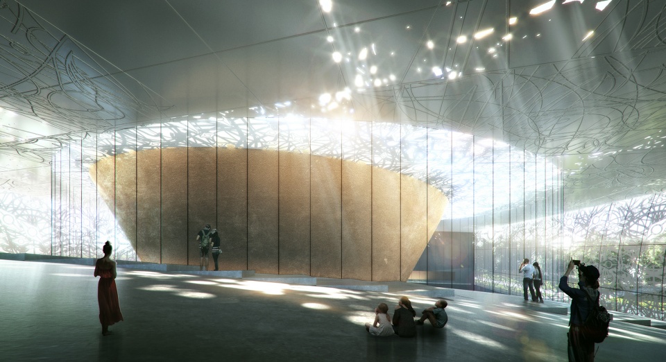 ad new hall and visitor center of sanxingdui museum conceptual architectural design by biad 6a8studio