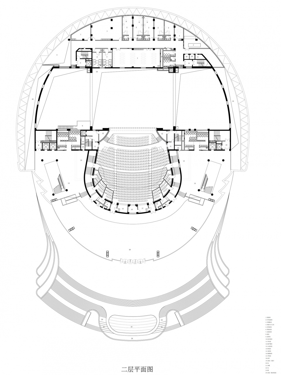 shenmu art center china by institute of architectural design and research chinese academy of sciences