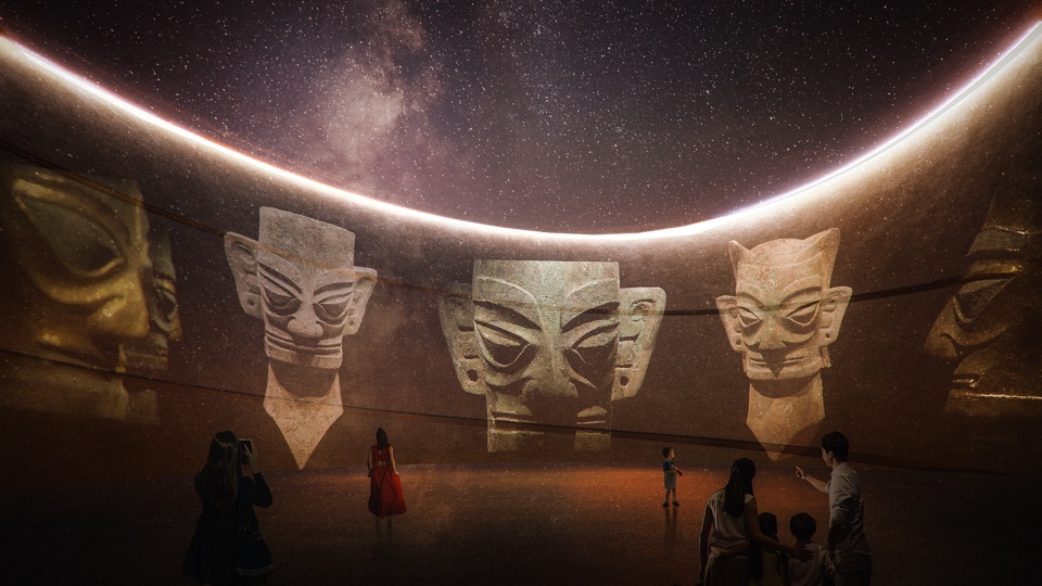 ad new hall and visitor center of sanxingdui museum conceptual architectural design by biad 6a8studio