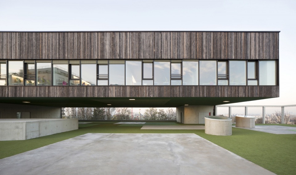 simone veil group of schools in villejuif by dominique coulon associes