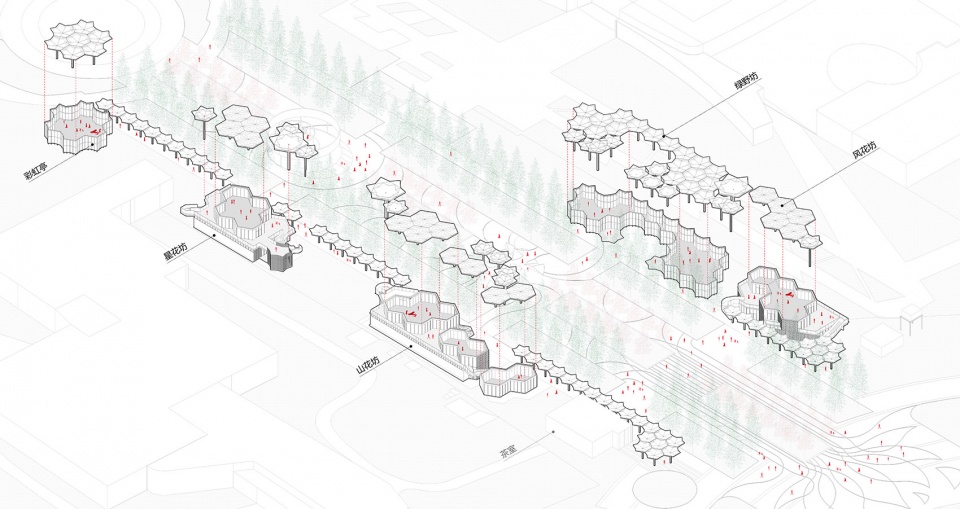 YinXing Li Culture themed Commercial Street Design China by SEU A A Design Studio