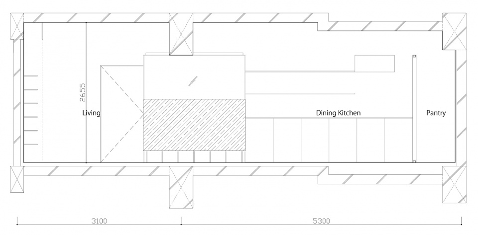 csteel apartment by yutarou ohta