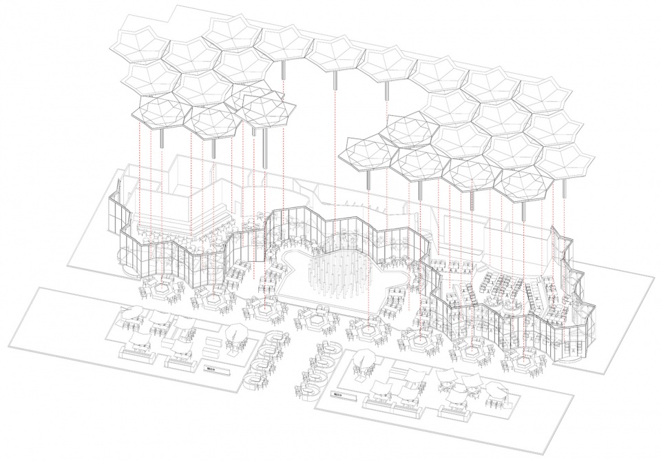 YinXing Li Culture themed Commercial Street Design China by SEU A A Design Studio