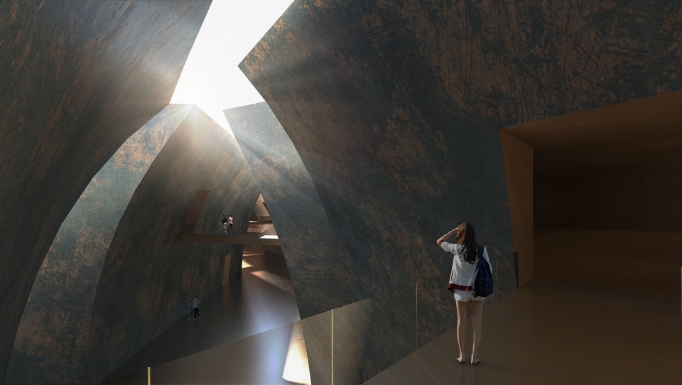 ad new hall and visitor center of sanxingdui museum conceptual architectural design by biad 6a8studio