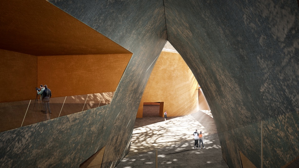 ad new hall and visitor center of sanxingdui museum conceptual architectural design by biad 6a8studio