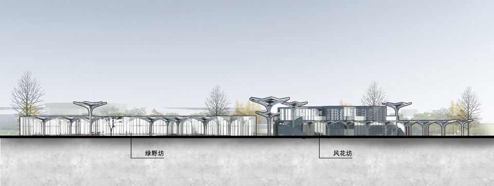 YinXing Li Culture themed Commercial Street Design China by SEU A A Design Studio 拷贝