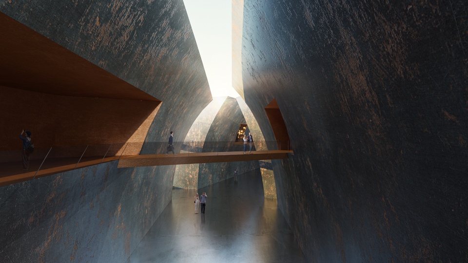 ad new hall and visitor center of sanxingdui museum conceptual architectural design by biad 6a8studio