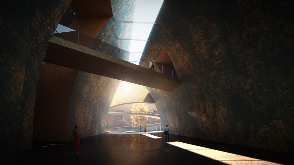 ad new hall and visitor center of sanxingdui museum conceptual architectural design by biad 6a8studio