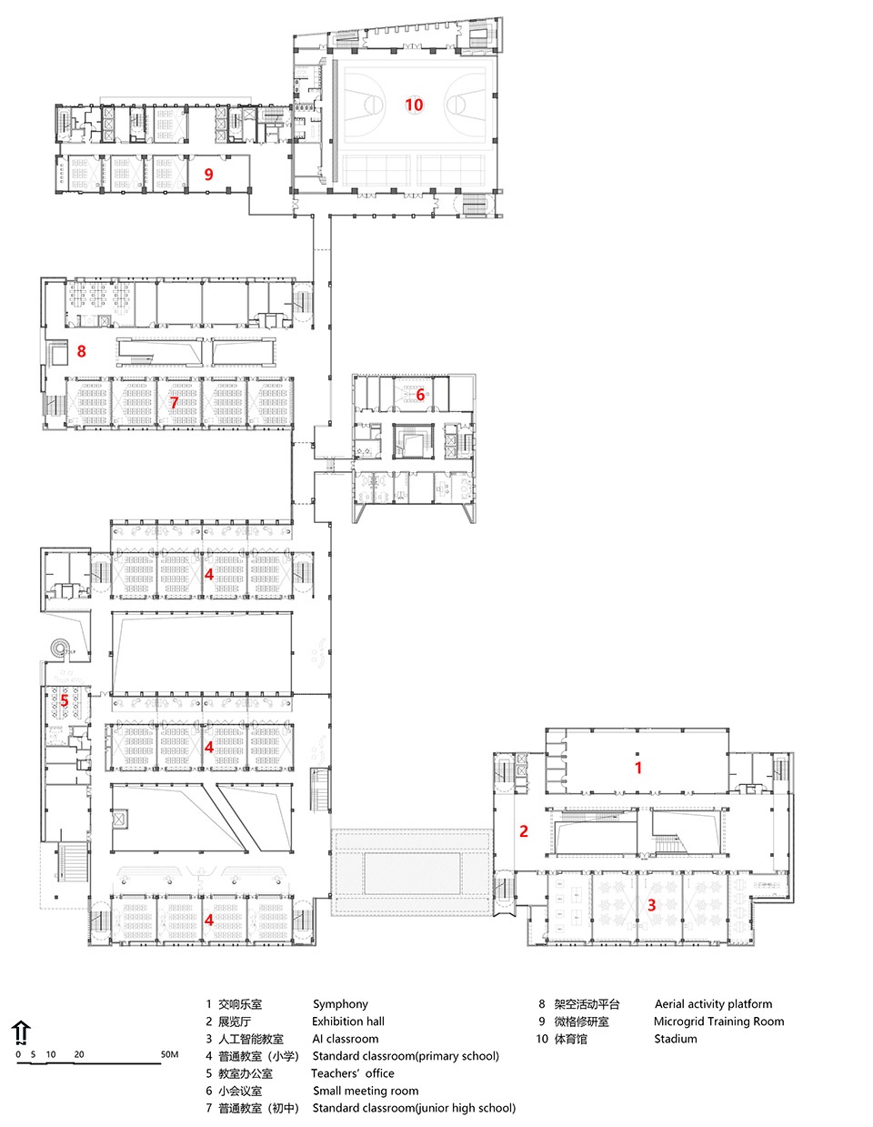 SMS Pingshan Innovation school China by CMAD Architects