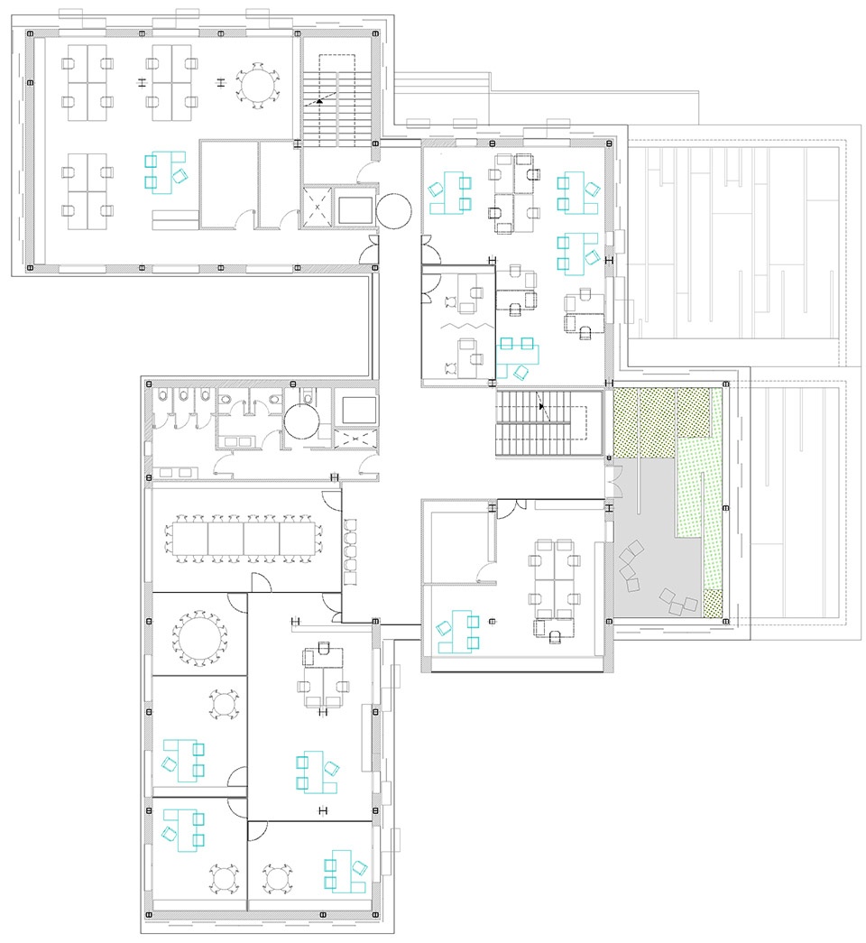 Provincial Office of the Red Cross in Malaga endosdedos architecture
