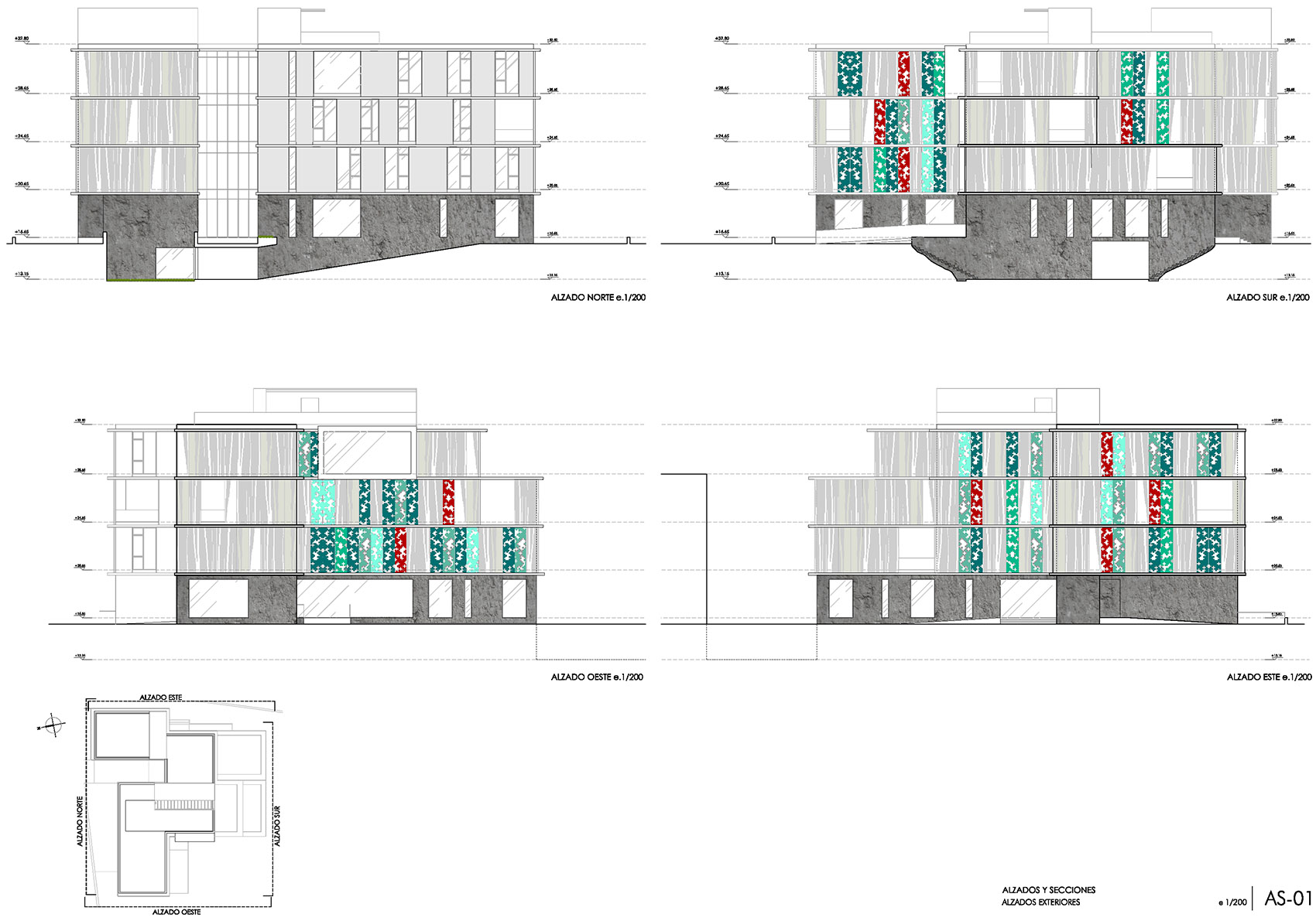 Provincial Office of the Red Cross in Malaga endosdedos architecture