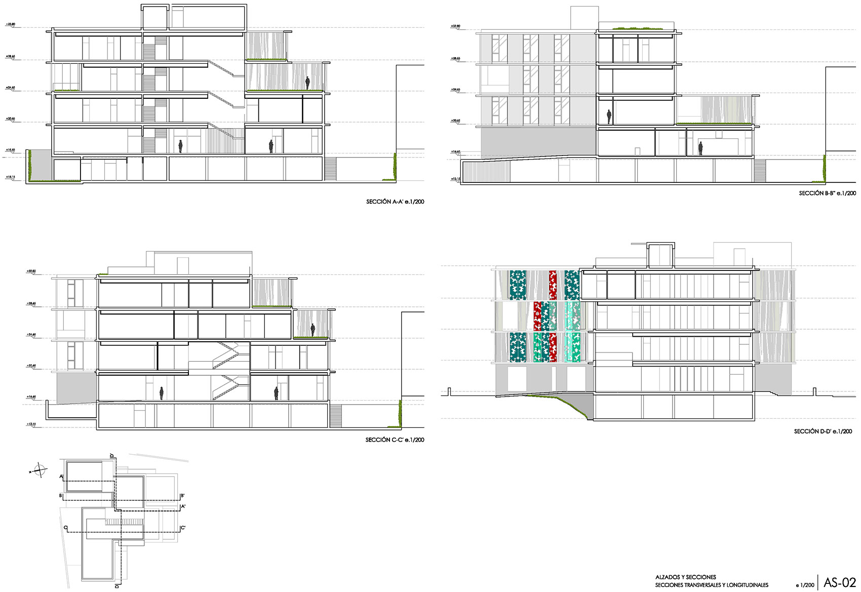 Provincial Office of the Red Cross in Malaga endosdedos architecture