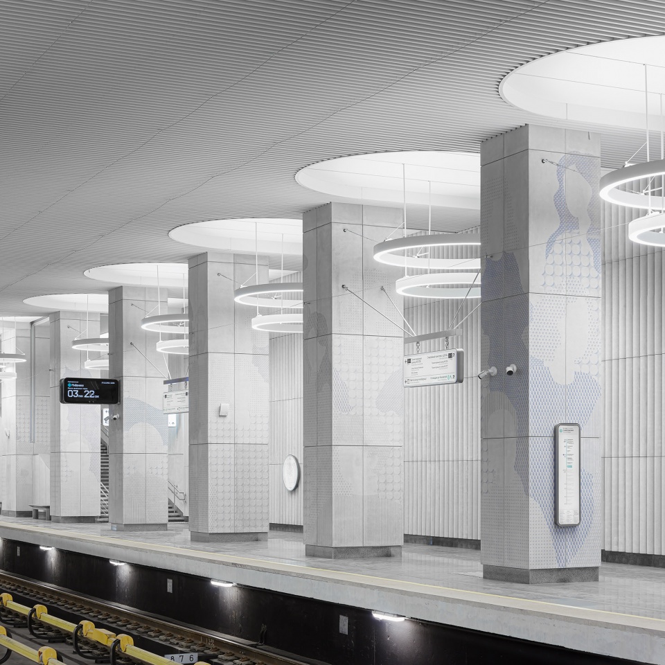 terekhovo metro station moscow by buromoscow
