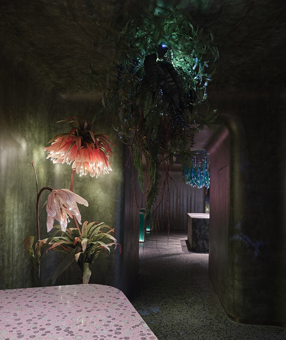 green massage shanghai madang road store by vermilion zhou design group