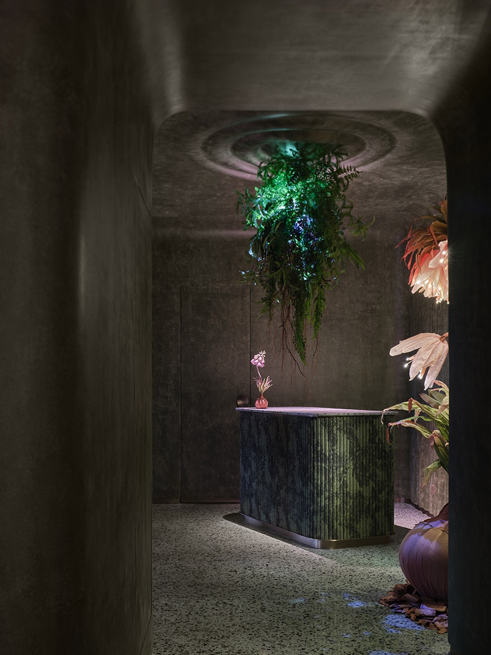 green massage shanghai madang road store by vermilion zhou design group