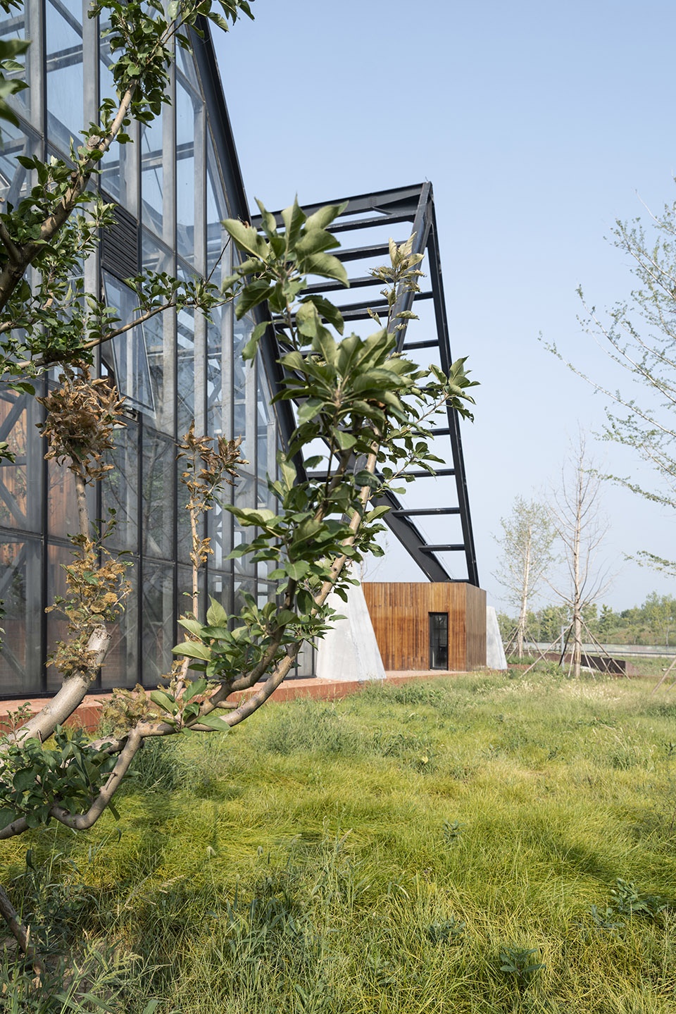 Hengshui Botanical Garden Greenhouse Exhibition Hall Interval Architects