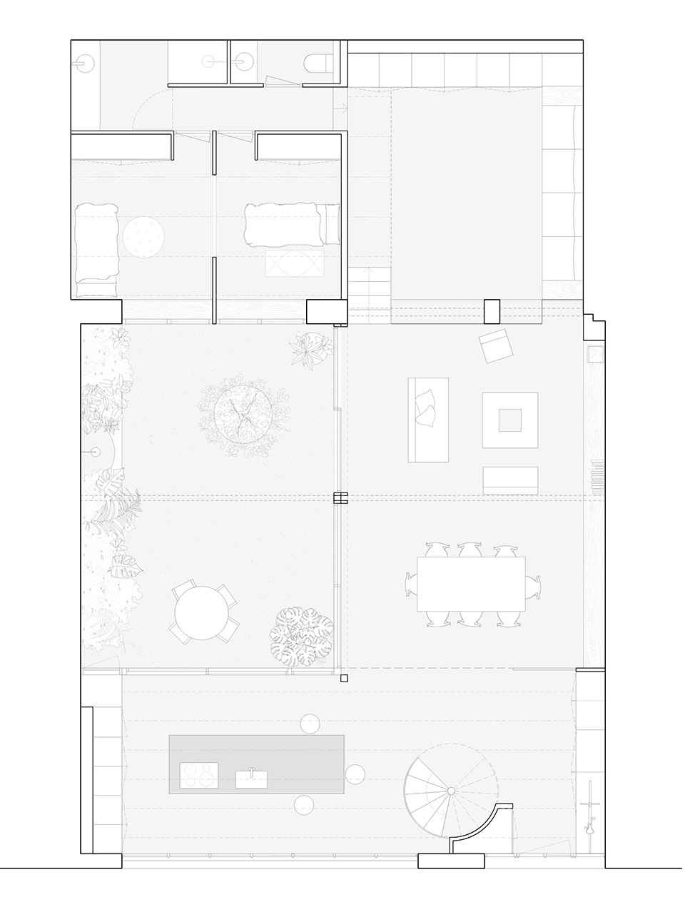 red house barcelona by arame studio