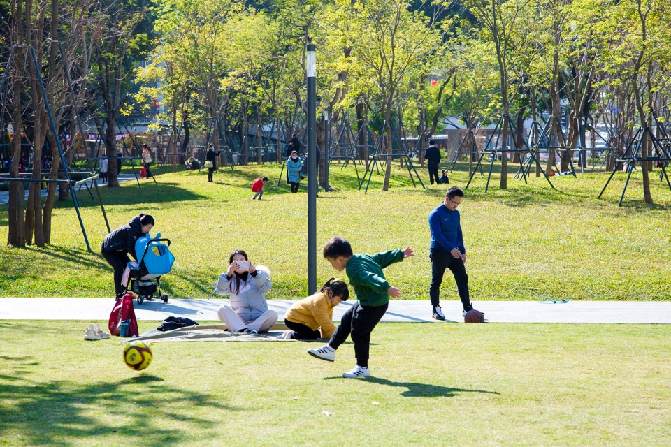 Shangbu Green Corridor Park Shenzhen Urban Transport Planning Center