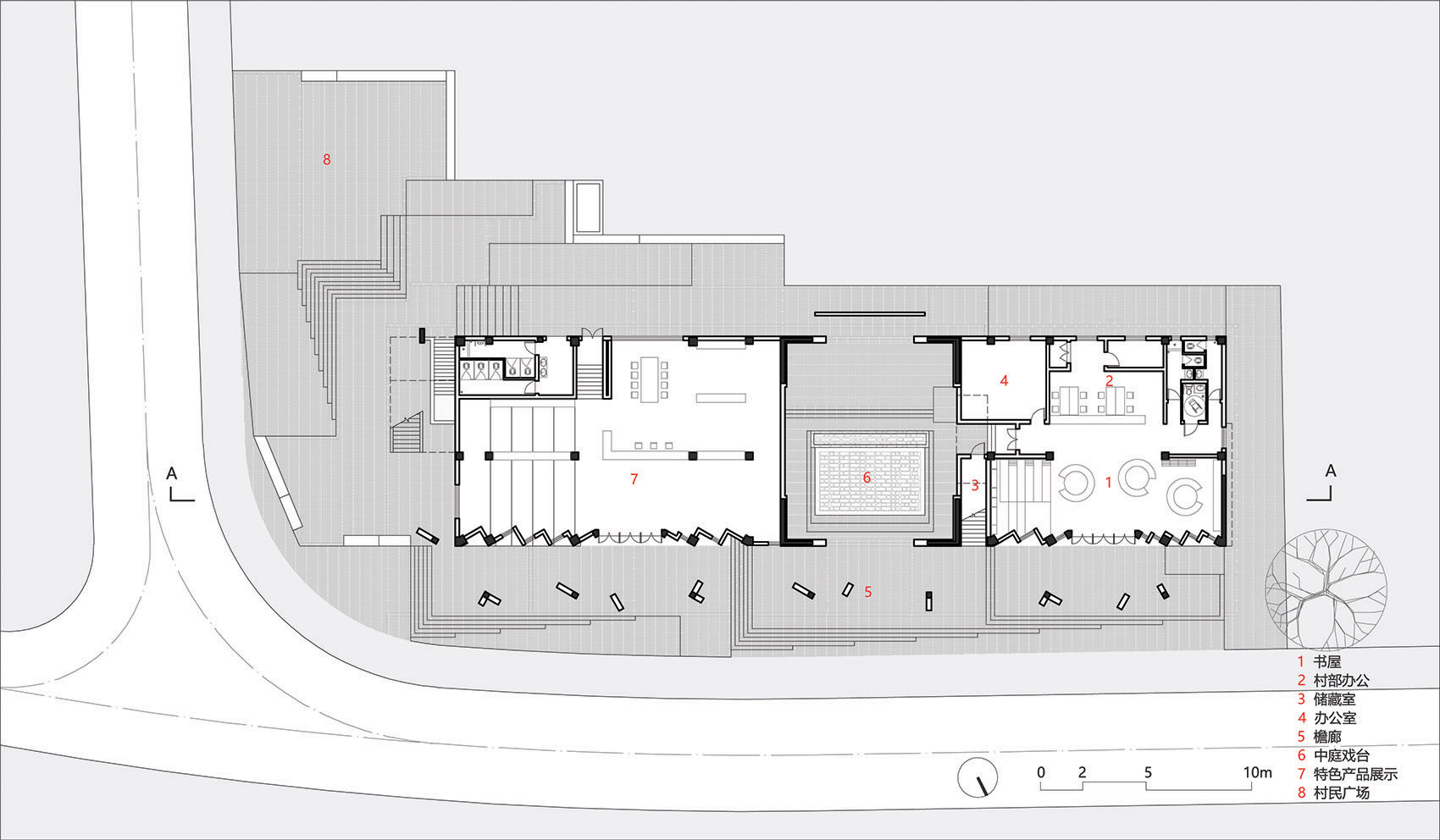 Cultural Service Center and LocalWorkshops of Ruyi Village Regional Studio 1