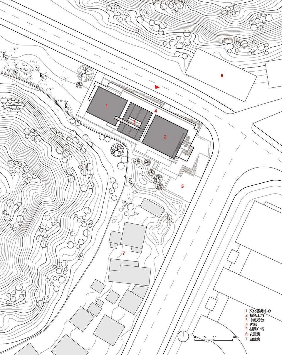 Cultural Service Center and LocalWorkshops of Ruyi Village Regional Studio 1
