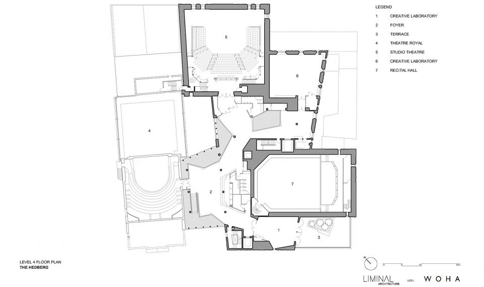 the hedberg by liminal studio woha