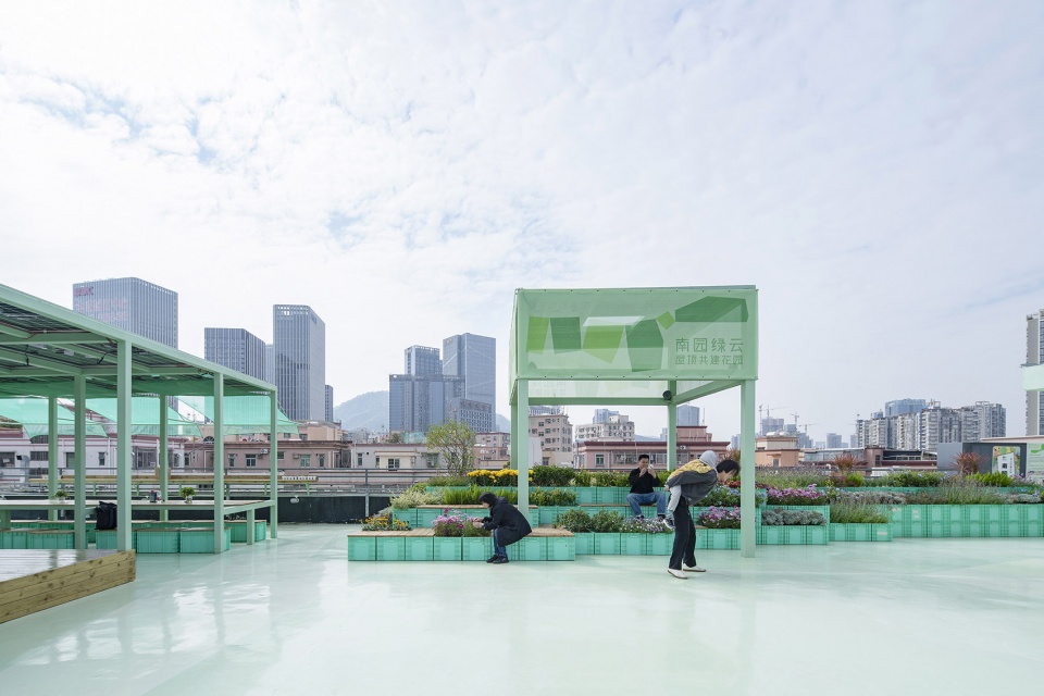 Co build Roof Garden Green Cloud Garden China by 11ARCHITECTURE