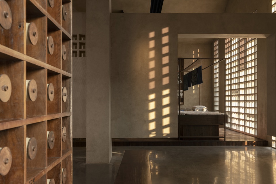 da sheng weaving museum china yejian interior design