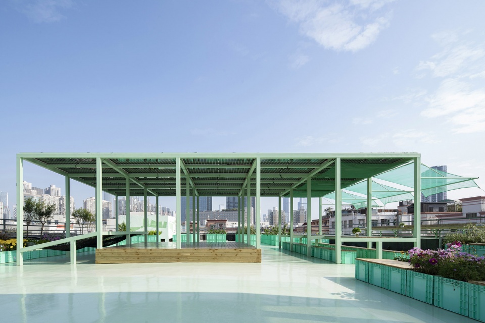 Co build Roof Garden Green Cloud Garden China by 11ARCHITECTURE