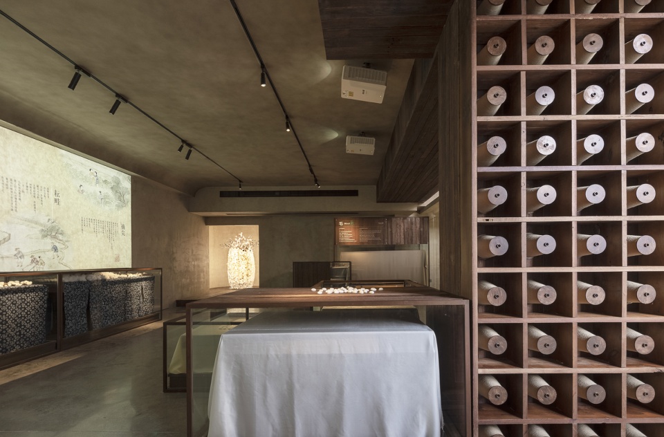 da sheng weaving museum china yejian interior design