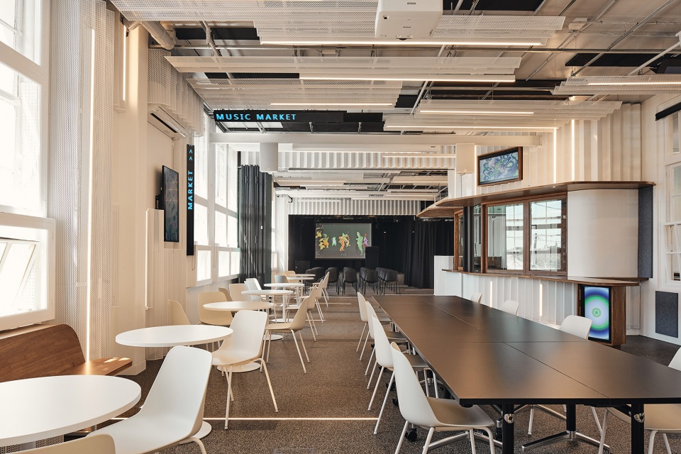 Music Market Cultural Center by Sibling Architecture
