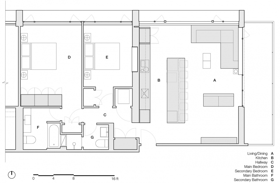lakeside west apartment by wittman estes