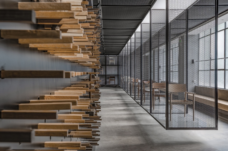 shenzhen qizhushe workshop and exhibition space by yimu