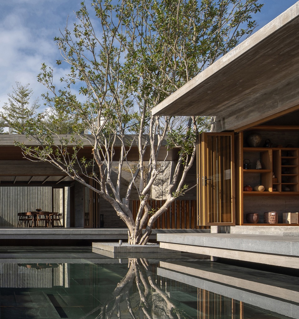 private residential space in the flowing garden china by more than arch studio